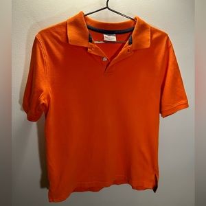 Boys Orange Hanna Andersson polo shirt (size 160 / 14)